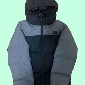 Kids Black and Gray Puffer Jacket, Underarmor